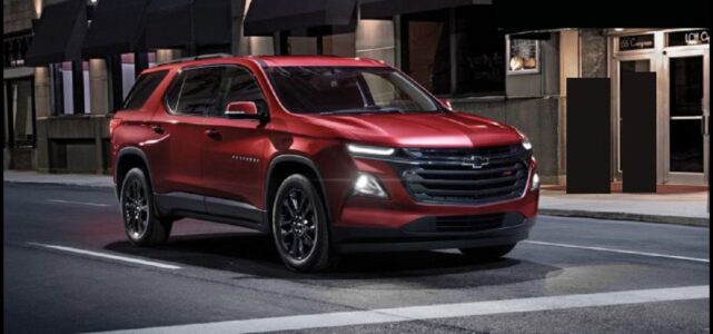 2022 Chevy Traverse Interior Pictures Awd Lt Ls