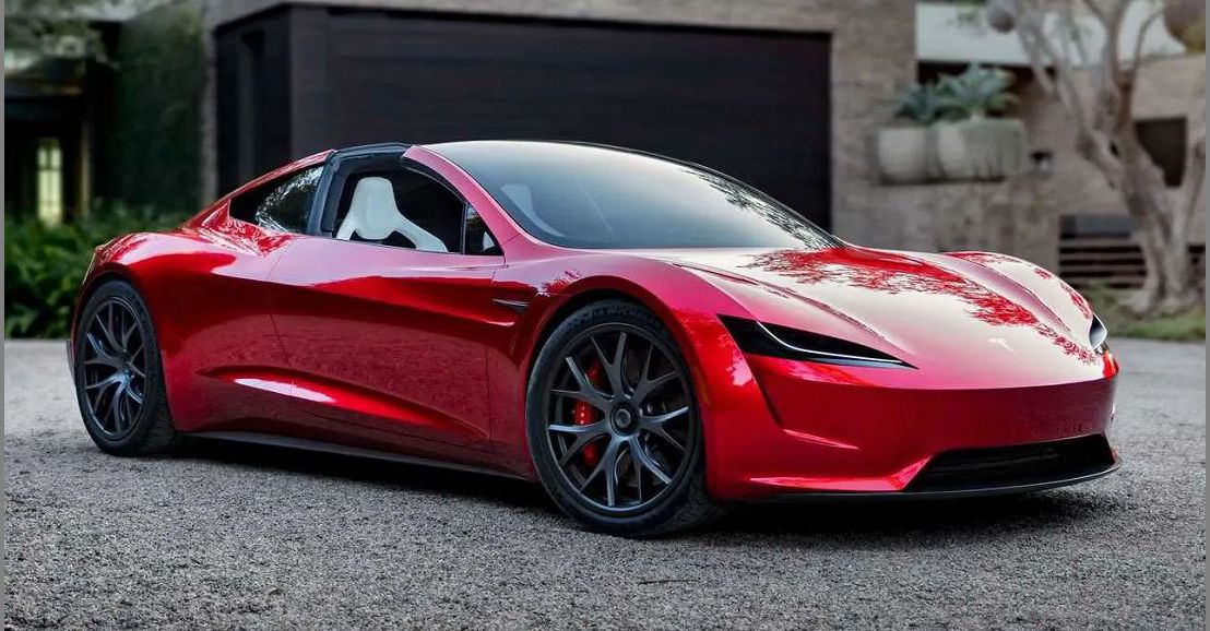 2023 Tesla Roadster Black Battery Blue Hp
